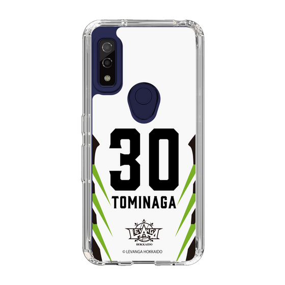 スリムプロテクションケース［ レバンガ北海道 - #30 TOMINAGA - AWAY - 裏 ］