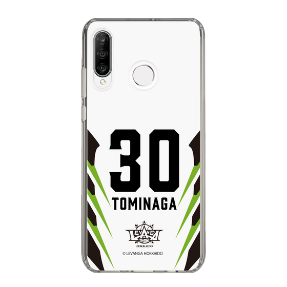 スリムプロテクションケース［ レバンガ北海道 - #30 TOMINAGA - AWAY - 裏 ］