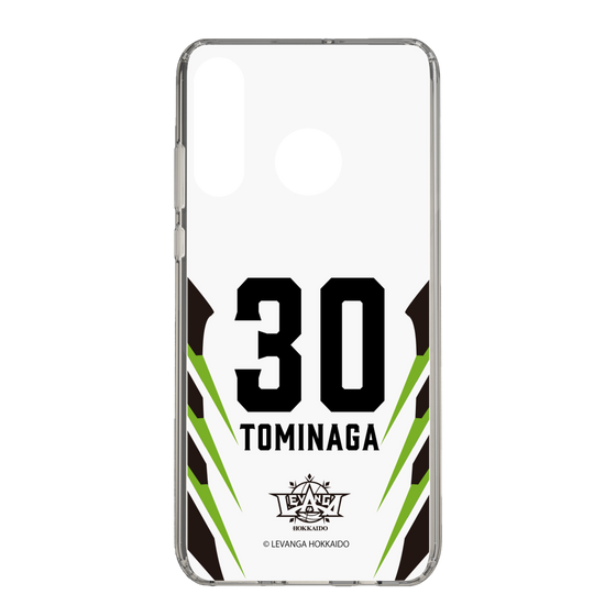 スリムプロテクションケース［ レバンガ北海道 - #30 TOMINAGA - AWAY - 裏 ］