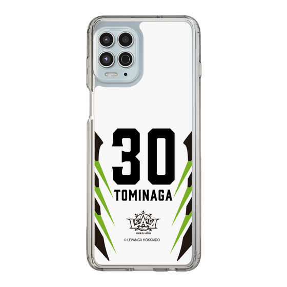 スリムプロテクションケース［ レバンガ北海道 - #30 TOMINAGA - AWAY - 裏 ］