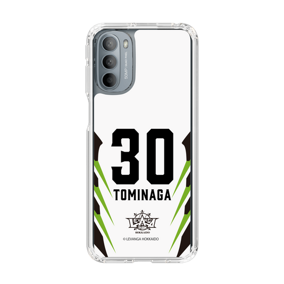 スリムプロテクションケース［ レバンガ北海道 - #30 TOMINAGA - AWAY - 裏 ］