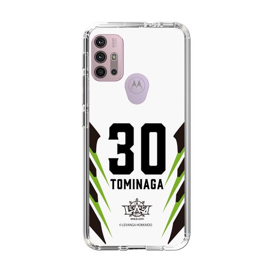 スリムプロテクションケース［ レバンガ北海道 - #30 TOMINAGA - AWAY - 裏 ］