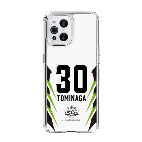 スリムプロテクションケース［ レバンガ北海道 - #30 TOMINAGA - AWAY - 裏 ］