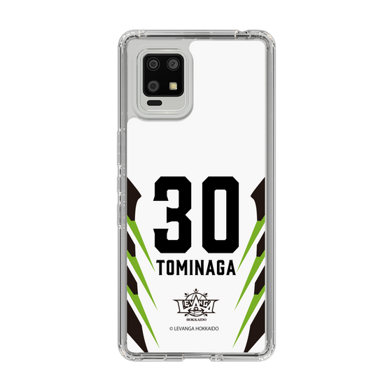 スリムプロテクションケース［ レバンガ北海道 - #30 TOMINAGA - AWAY - 裏 ］