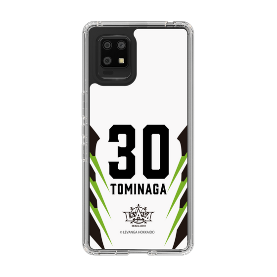 スリムプロテクションケース［ レバンガ北海道 - #30 TOMINAGA - AWAY - 裏 ］