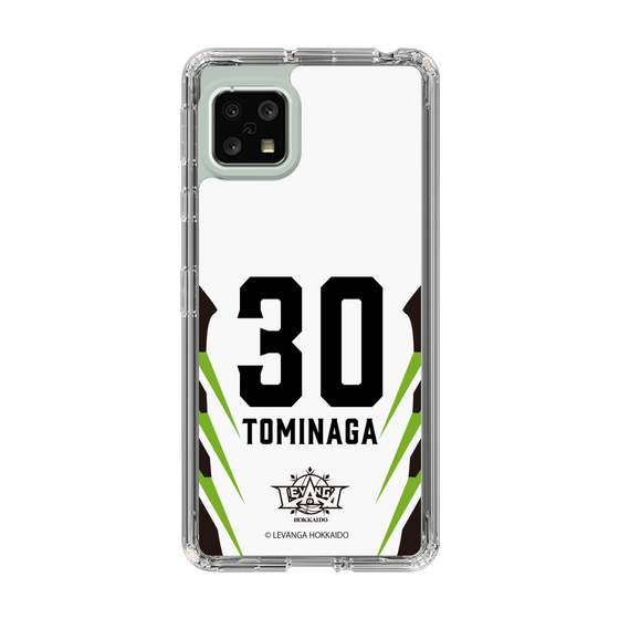スリムプロテクションケース［ レバンガ北海道 - #30 TOMINAGA - AWAY - 裏 ］