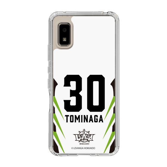 スリムプロテクションケース［ レバンガ北海道 - #30 TOMINAGA - AWAY - 裏 ］