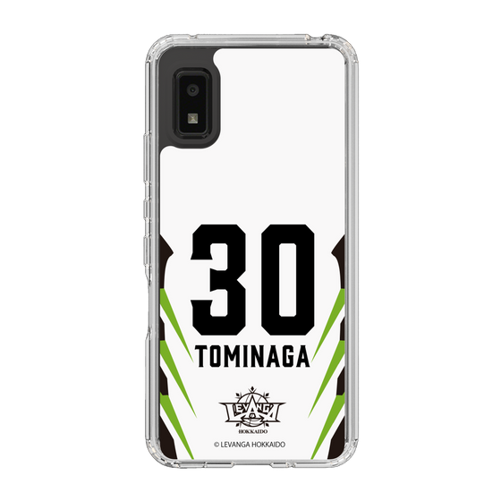 スリムプロテクションケース［ レバンガ北海道 - #30 TOMINAGA - AWAY - 裏 ］
