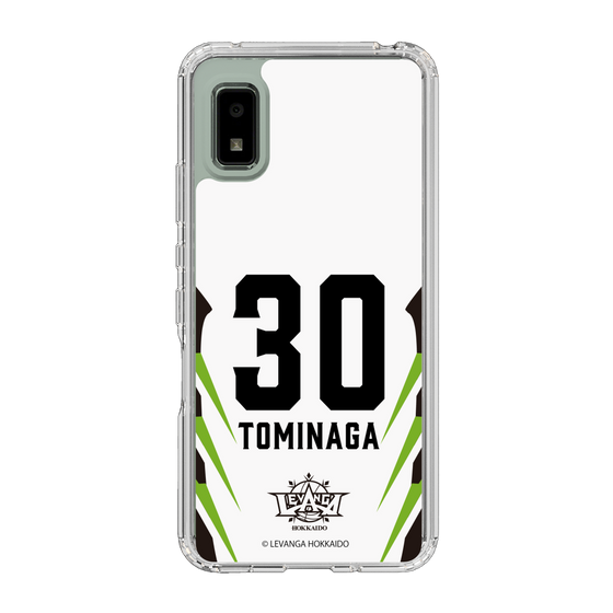 スリムプロテクションケース［ レバンガ北海道 - #30 TOMINAGA - AWAY - 裏 ］