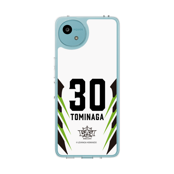 スリムプロテクションケース［ レバンガ北海道 - #30 TOMINAGA - AWAY - 裏 ］