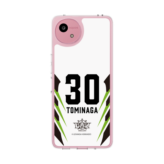 スリムプロテクションケース［ レバンガ北海道 - #30 TOMINAGA - AWAY - 裏 ］