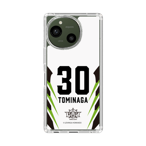 スリムプロテクションケース［ レバンガ北海道 - #30 TOMINAGA - AWAY - 裏 ］
