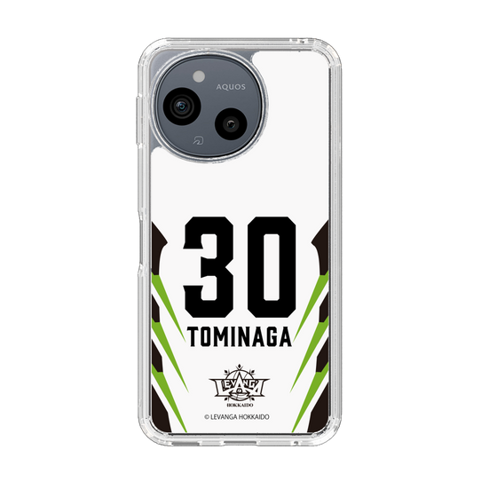 スリムプロテクションケース［ レバンガ北海道 - #30 TOMINAGA - AWAY - 裏 ］