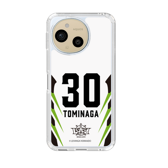 スリムプロテクションケース［ レバンガ北海道 - #30 TOMINAGA - AWAY - 裏 ］