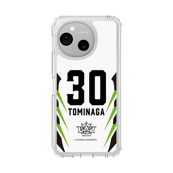スリムプロテクションケース［ レバンガ北海道 - #30 TOMINAGA - AWAY - 裏 ］