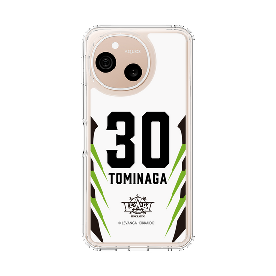 スリムプロテクションケース［ レバンガ北海道 - #30 TOMINAGA - AWAY - 裏 ］