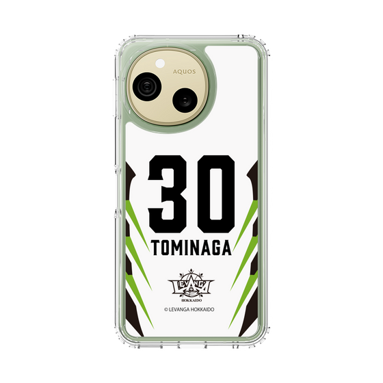 スリムプロテクションケース［ レバンガ北海道 - #30 TOMINAGA - AWAY - 裏 ］