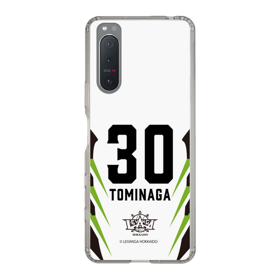 スリムプロテクションケース［ レバンガ北海道 - #30 TOMINAGA - AWAY - 裏 ］