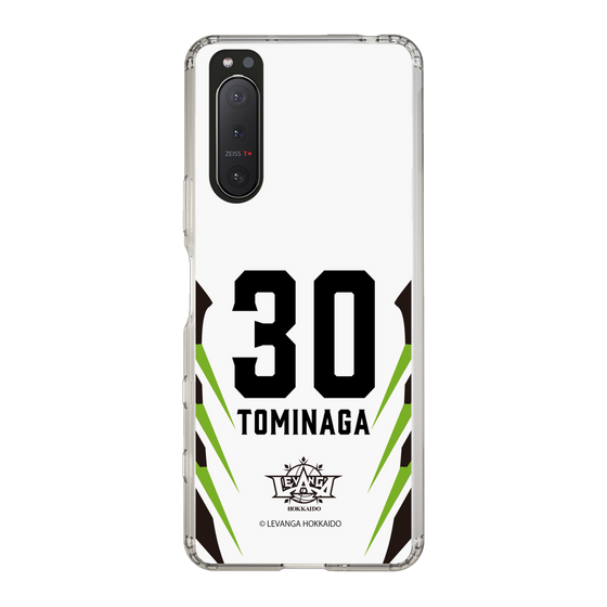 スリムプロテクションケース［ レバンガ北海道 - #30 TOMINAGA - AWAY - 裏 ］