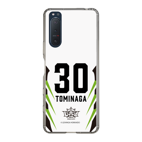 スリムプロテクションケース［ レバンガ北海道 - #30 TOMINAGA - AWAY - 裏 ］