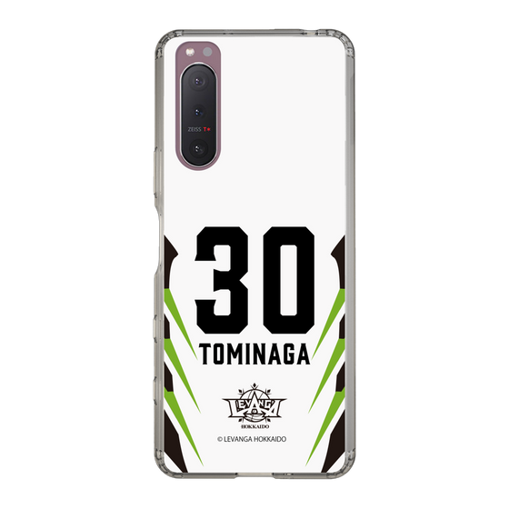 スリムプロテクションケース［ レバンガ北海道 - #30 TOMINAGA - AWAY - 裏 ］