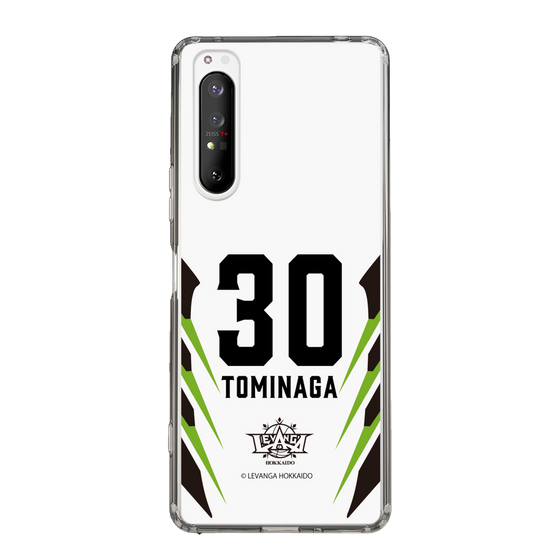 スリムプロテクションケース［ レバンガ北海道 - #30 TOMINAGA - AWAY - 裏 ］