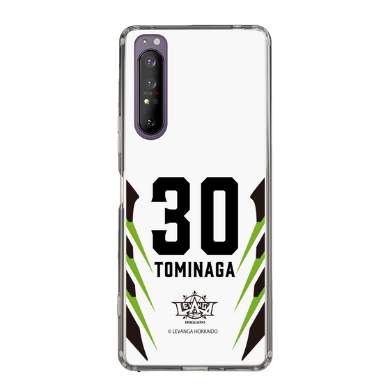 スリムプロテクションケース［ レバンガ北海道 - #30 TOMINAGA - AWAY - 裏 ］