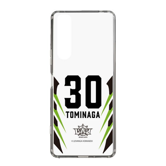 スリムプロテクションケース［ レバンガ北海道 - #30 TOMINAGA - AWAY - 裏 ］