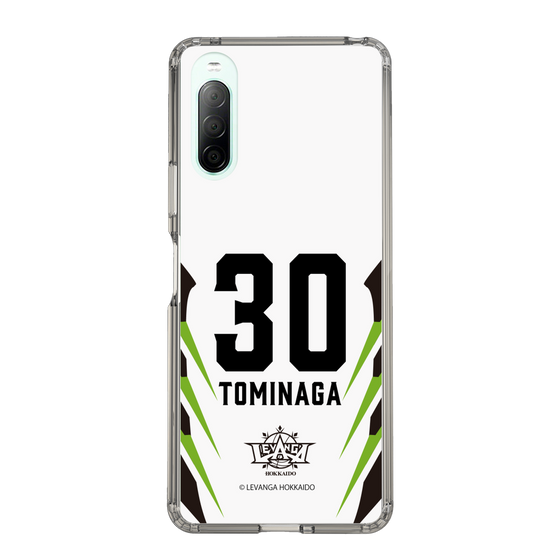 スリムプロテクションケース［ レバンガ北海道 - #30 TOMINAGA - AWAY - 裏 ］