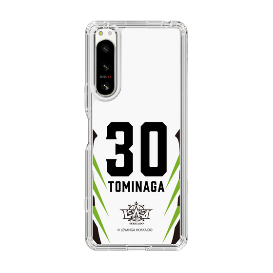 スリムプロテクションケース［ レバンガ北海道 - #30 TOMINAGA - AWAY - 裏 ］
