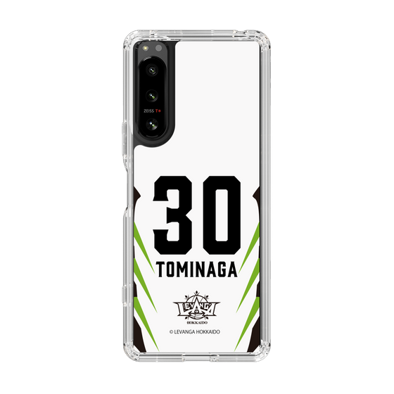 スリムプロテクションケース［ レバンガ北海道 - #30 TOMINAGA - AWAY - 裏 ］