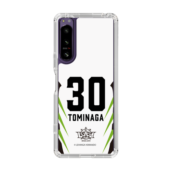 スリムプロテクションケース［ レバンガ北海道 - #30 TOMINAGA - AWAY - 裏 ］