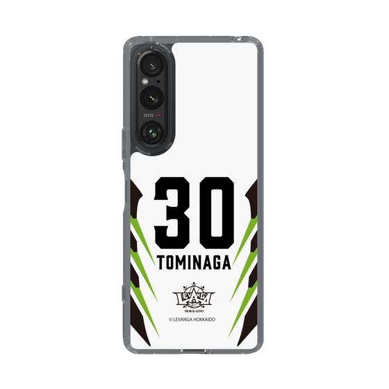 スリムプロテクションケース［ レバンガ北海道 - #30 TOMINAGA - AWAY - 裏 ］