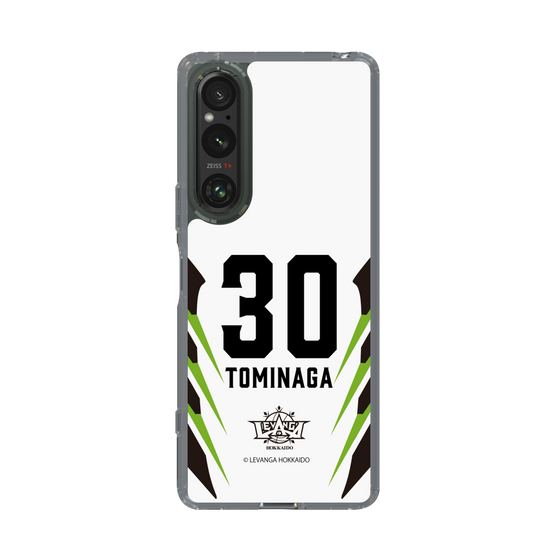 スリムプロテクションケース［ レバンガ北海道 - #30 TOMINAGA - AWAY - 裏 ］