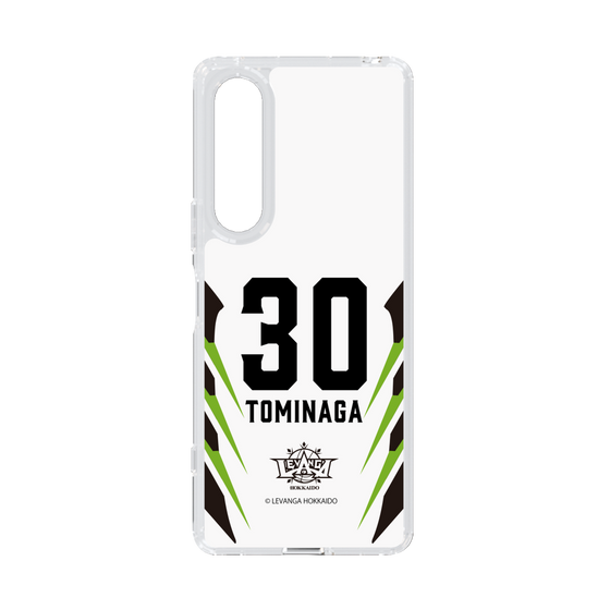 スリムプロテクションケース［ レバンガ北海道 - #30 TOMINAGA - AWAY - 裏 ］