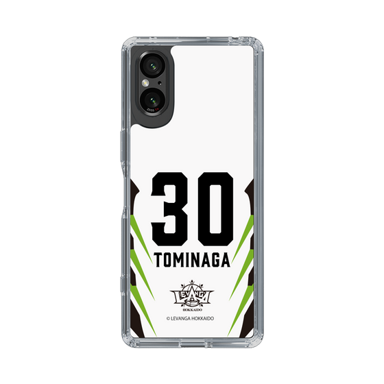 スリムプロテクションケース［ レバンガ北海道 - #30 TOMINAGA - AWAY - 裏 ］