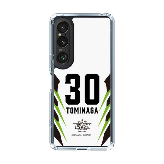 スリムプロテクションケース［ レバンガ北海道 - #30 TOMINAGA - AWAY - 裏 ］