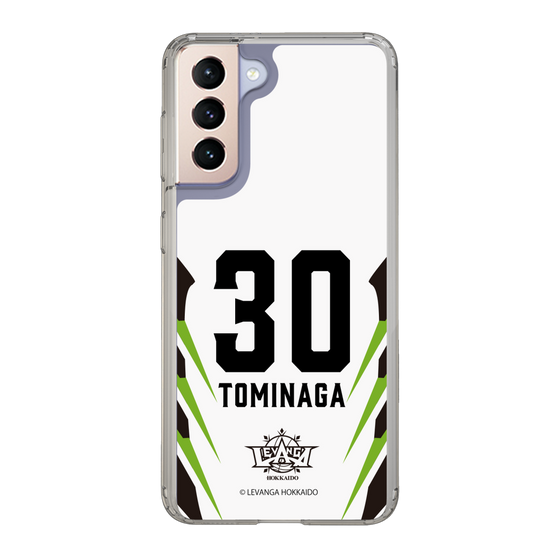 スリムプロテクションケース［ レバンガ北海道 - #30 TOMINAGA - AWAY - 裏 ］