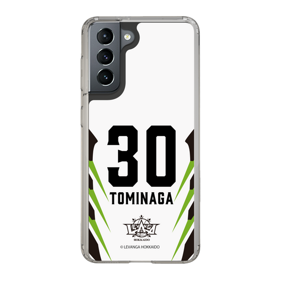 スリムプロテクションケース［ レバンガ北海道 - #30 TOMINAGA - AWAY - 裏 ］