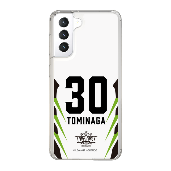 スリムプロテクションケース［ レバンガ北海道 - #30 TOMINAGA - AWAY - 裏 ］