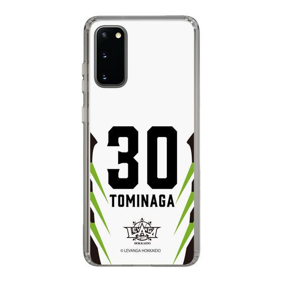 スリムプロテクションケース［ レバンガ北海道 - #30 TOMINAGA - AWAY - 裏 ］