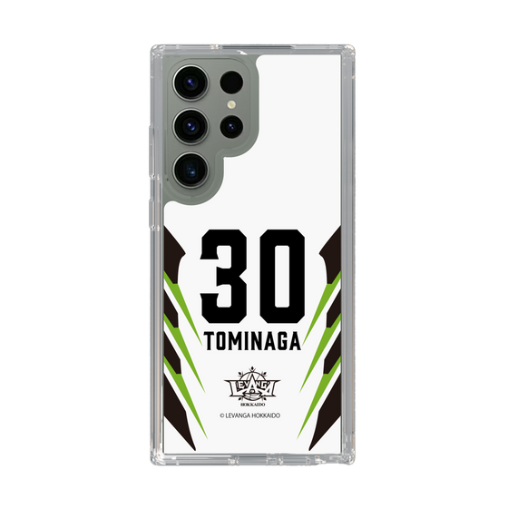 スリムプロテクションケース［ レバンガ北海道 - #30 TOMINAGA - AWAY - 裏 ］