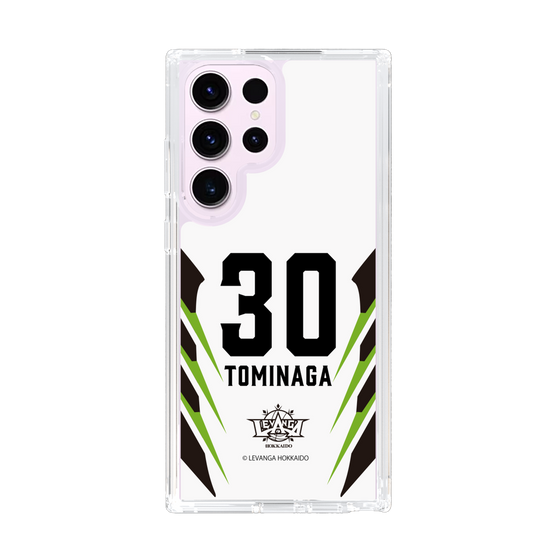 スリムプロテクションケース［ レバンガ北海道 - #30 TOMINAGA - AWAY - 裏 ］