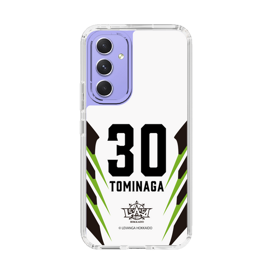 スリムプロテクションケース［ レバンガ北海道 - #30 TOMINAGA - AWAY - 裏 ］