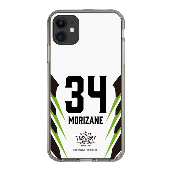 スリムプロテクションケース［ レバンガ北海道 - #34 MORIZANE - AWAY - 裏 ］