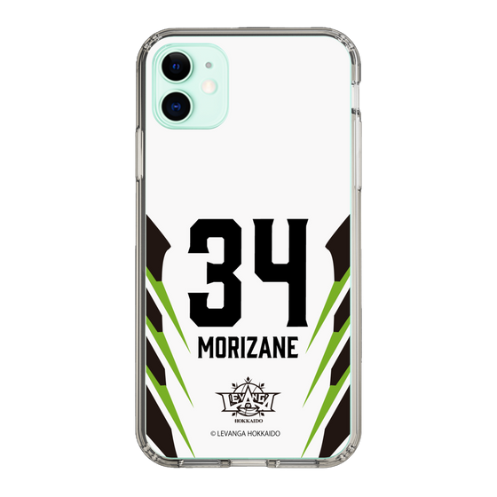 スリムプロテクションケース［ レバンガ北海道 - #34 MORIZANE - AWAY - 裏 ］