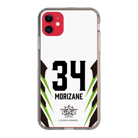 スリムプロテクションケース［ レバンガ北海道 - #34 MORIZANE - AWAY - 裏 ］