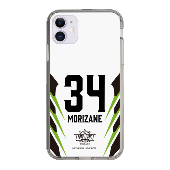 スリムプロテクションケース［ レバンガ北海道 - #34 MORIZANE - AWAY - 裏 ］