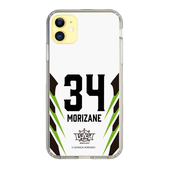スリムプロテクションケース［ レバンガ北海道 - #34 MORIZANE - AWAY - 裏 ］