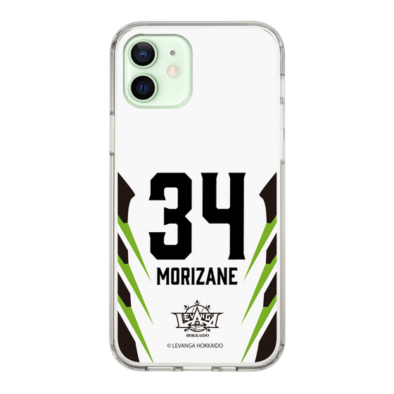 スリムプロテクションケース［ レバンガ北海道 - #34 MORIZANE - AWAY - 裏 ］